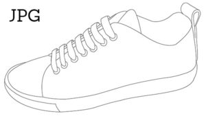 Design Your Sneakers with our Free PDF Template – Make Me | Shoe-Making ...
